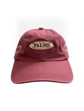 AHEAD Palms Golf Club Mesquite Nevada vintage y2k Adjustable Golf Cap Hat